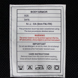 Concealable NIJ IIIA Bullet Resistant Vest