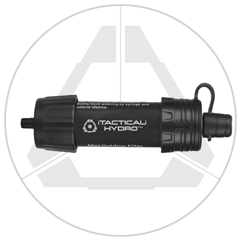iTACTICALi HYDRO™ PORTABLE SURVIVAL WATER FILTER STRAW