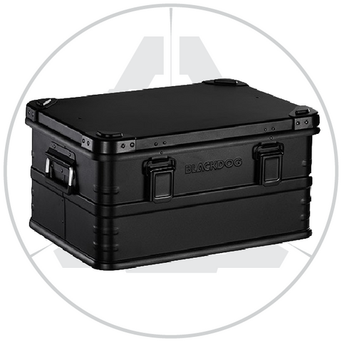 BLACKDOG Aluminum Alloy Storage Box Thickened 44L