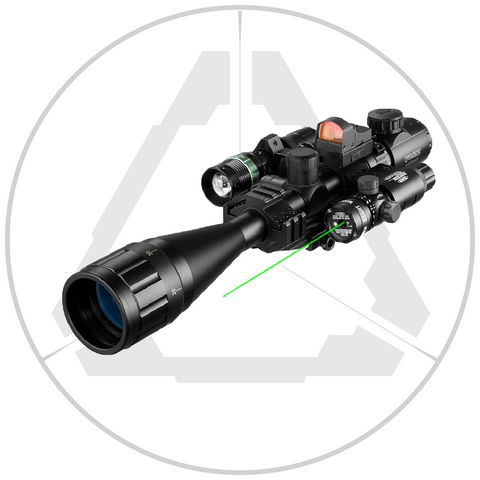 Riflescope 6-24x50 AOEG Set