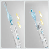 Portable Toothbrush with Toothpaste Container