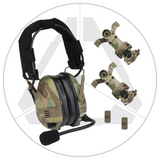 Tactical Earmuff Bluetooth Communicator