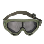 Tactical Eye Protection Airsoft Safety Metal Mesh Glasses
