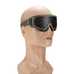 Tactical Eye Protection Airsoft Safety Metal Mesh Glasses