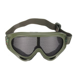 Tactical Eye Protection Airsoft Safety Metal Mesh Glasses