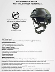 FAST Ballistic Helmet NIJ IIIA