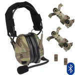 Tactical Earmuff Bluetooth Communicator