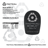 Ballistic NIJ IV Shoulder Hard Armor Plates