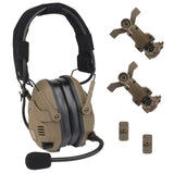 Tactical Earmuff Bluetooth Communicator